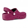 Zuecos Hombre Feliz Caminar Flotantes Burdeos