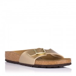 Sandalias Planas Mujer Birkenstock Madrid Oro