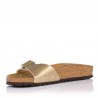 Sandalias Planas Mujer Birkenstock Madrid Oro