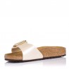 Sandalias Bio Mujer Birkenstock Madridbigbuckle Beig