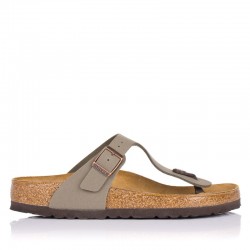 Sandalias Planas Mujer Birkenstock Gizeh Gris