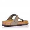 Sandalias Planas Mujer Birkenstock Gizeh Gris