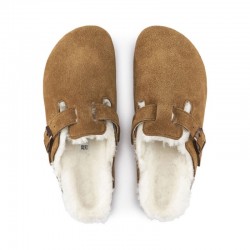 Zuecos Mujer Birkenstock Boston Cuero