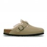 Zuecos Mujer Birkenstock Boston Taupe