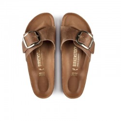 Sandalias Bio Mujer Birkenstock Madrid Big Buck Cuero