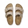 Sandalias Planas Mujer Birkenstock Arizona Leve Beig