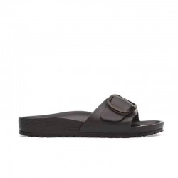Sandalias Planas Mujer Birkenstock Madrid Big Buckle Eva Negro