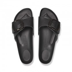 Sandalias Planas Mujer Birkenstock Madrid Big Buckle Eva Negro