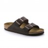 Sandalias Bio Mujer Birkenstock Arizona Marron