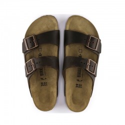 Sandalias Bio Mujer Birkenstock Arizona Marron