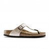 Sandalias Planas Mujer Birkenstock Gizeh Blanco