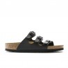 Sandalias Planas Mujer Birkenstock Florida Negro