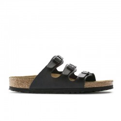 Sandalias Planas Mujer Birkenstock Florida Negro