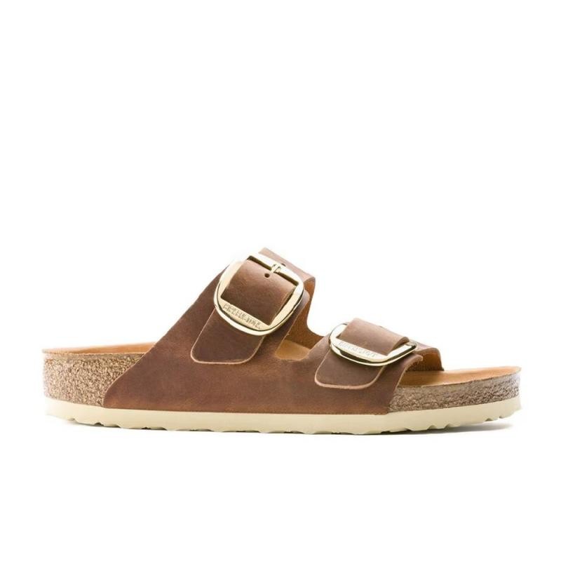 Sandalias Bio Mujer Birkenstock Arizona Big Buckle Cuero
