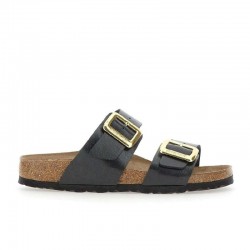 Sandalias Planas Mujer Birkenstock Sydney Negro