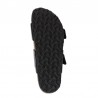 Sandalias Planas Mujer Birkenstock Sydney Negro