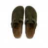 Zuecos Mujer Birkenstock Boston Leve Kaki