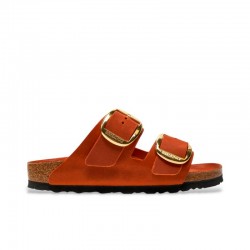 Sandalias Bio Mujer Birkenstock Arizona Big Buckle Naranja