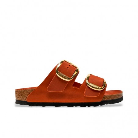 Sandalias Bio Mujer Birkenstock Arizona Big Buckle Naranja