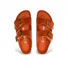 Sandalias Bio Mujer Birkenstock Arizona Big Buckle Naranja