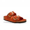 Sandalias Bio Mujer Birkenstock Arizona Big Buckle Naranja