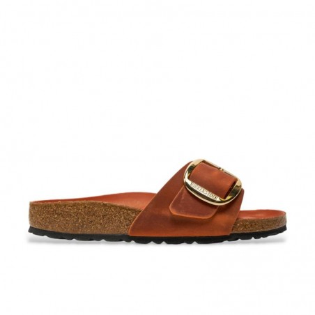 Sandalias Bio Mujer Birkenstock Madrid Big Buckle Teja