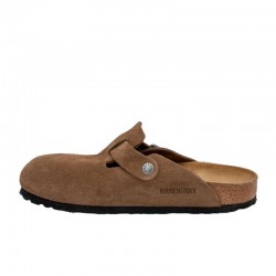 Zuecos Hombre Birkenstock Boston Marron