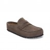 Zuecos Mujer Birkenstock Naples Wrapped Leve Taupe