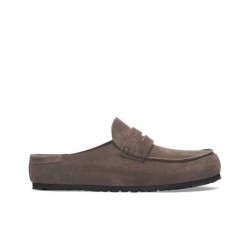 Zuecos Mujer Birkenstock Naples Wrapped Leve Taupe