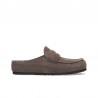 Zuecos Mujer Birkenstock Naples Wrapped Leve Taupe