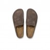 Zuecos Mujer Birkenstock Naples Wrapped Leve Taupe