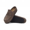 Zuecos Mujer Birkenstock Naples Wrapped Leve Taupe