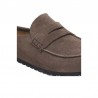 Zuecos Mujer Birkenstock Naples Wrapped Leve Taupe