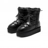 Botines Planos Mujer D.franklin Nordic V2 Bomb Brass Negro