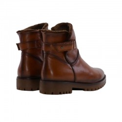 Botines Planos Mujer Zapp 23389 Cuero