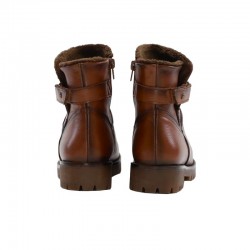 Botines Planos Mujer Zapp 23389 Cuero