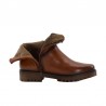 Botines Planos Mujer Zapp 23389 Cuero