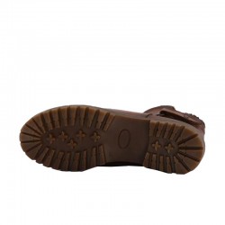 Botines Planos Mujer Zapp 23389 Cuero
