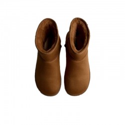 Botines Barefoot Mujer MTNG 85505 Cuero