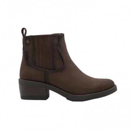 Botines de Tacón Mujer Mysoft 660 Marron