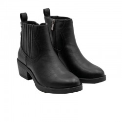 Botines de Tacón Mujer Mysoft 660 Negro