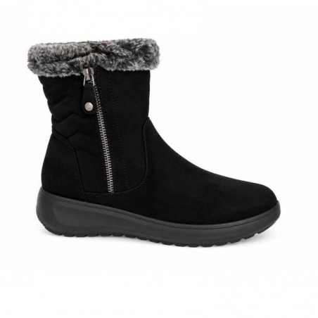 Botines Planos Mujer Mysoft 657 Negro