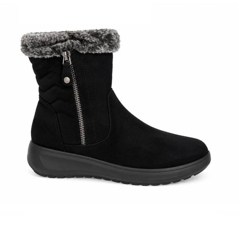 Botines Planos Mujer Mysoft 657 Negro