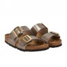 Sandalias Planas Mujer Birkenstock Sydney Taupe