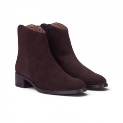Botines de Tacón Mujer Wonders D1801 Moka