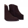 Botines de Tacón Mujer Wonders D1801 Moka