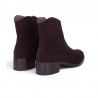 Botines de Tacón Mujer Wonders D1801 Moka