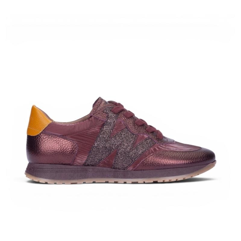 Sneakers Mujer Wonders 4810 Burdeos