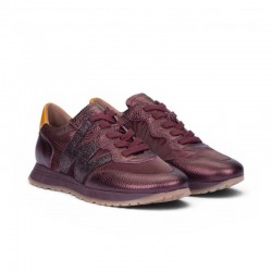 Sneakers Mujer Wonders 4810 Burdeos